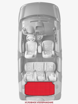 ЭВА коврики «Queen Lux» багажник для Nissan Cefiro Wagon